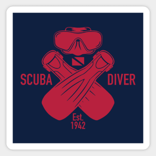 Scuba Diver Magnet